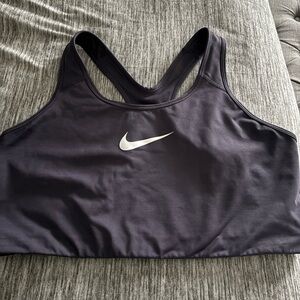 Nike Women's Dark Purple Sports Bra